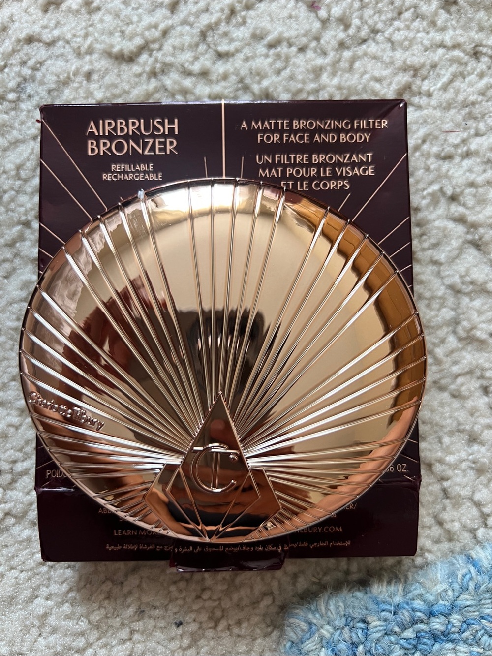 Charlotte Tilbury Rose Gold Radiant Compact Bronzer